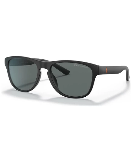 Унисекс солнцезащитные очки Polo Ralph Lauren PH4180U 56, поляризованные, черные