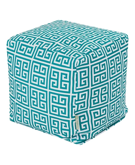 Пуф Majestic Home Goods Towers 43 см, бирюзовый