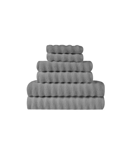 Набор полотенец Truly Soft Zero Twist, 6 шт., серый