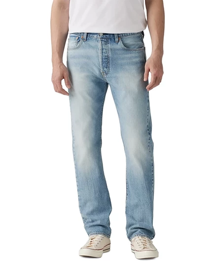 Мужские джинсы Levi's 501 прямого кроя, синие
