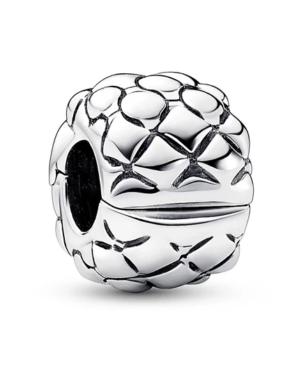Шарм-клип Pandora Studded, стерлинговое серебро