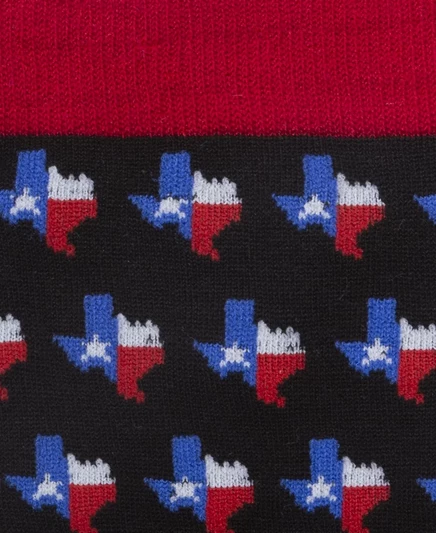 Мужские носки Cufflinks Inc Texas State, черные
