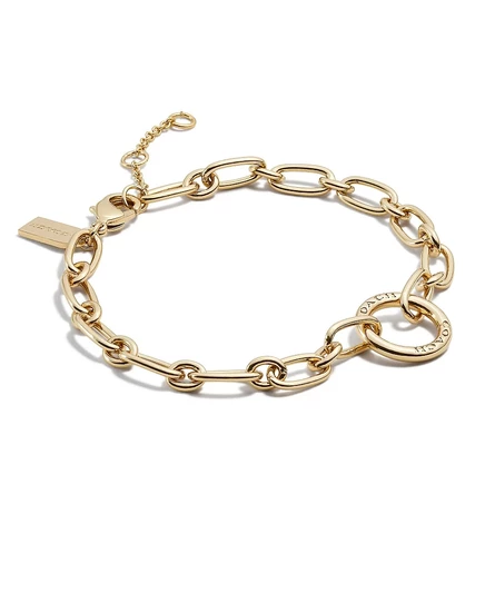 Женский браслет Coach Signature Link, золотистый