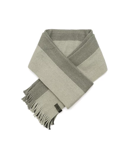 Мужской шарф Raschel в градиентную полоску med gray heather
