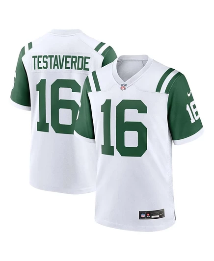 Мужская футболка Nike Vinny Testaverde New York Jets, белая
