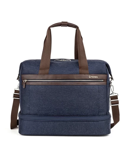 Дорожная сумка Travelpro Platinum Elite Drop‑Bottom Weekender, синяя