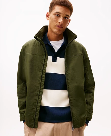 Мужская ветровка Tommy Hilfiger Regatta, зеленая