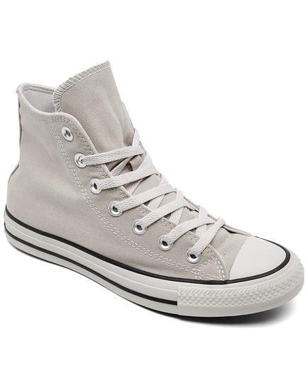 Повседневные женские кроссовки Converse Chuck Taylor All Star с высоким берцем в тон от Finish Line коричнево-бежевого цвета