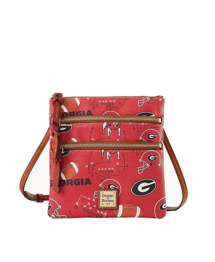 Кроссбоди Dooney & Bourke Halftime Bulldogs, красная
