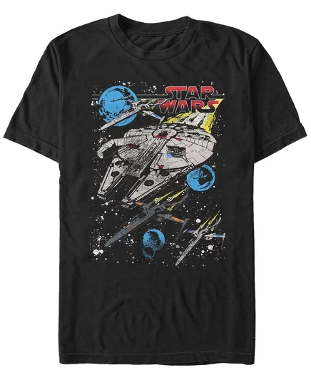 Мужская футболка Fifth Sun Millennium Falcon, черная
