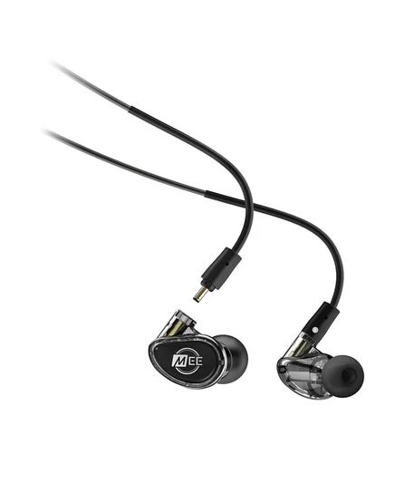 Наушники-вкладыши для музыкантов MEE audio MX2 PRO с двумя драйверами серого цвета