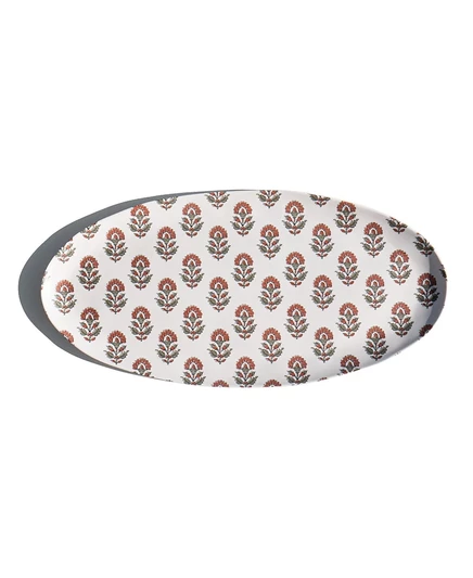 Подачное блюдо Abode Homewares Kashmir 44×21×1,8 см, кремовое
