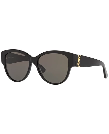 Унисекс солнцезащитные очки Saint Laurent SL M3, черные