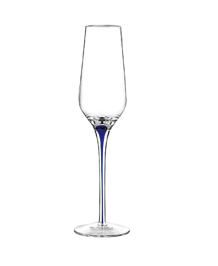 Набор флейт Qualia Glass Tempest, 4 шт., кобальтовый