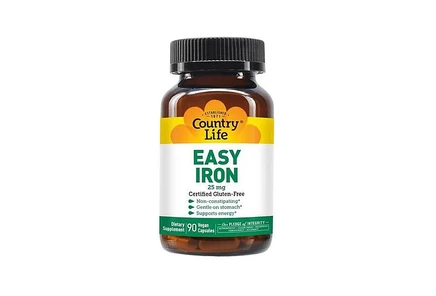 Капсулы Country Life Easy Iron 90 шт., белые