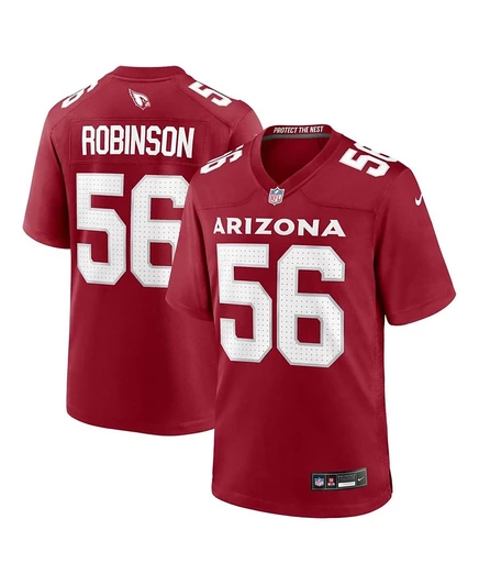 Мужское джерси Nike Darius Robinson Cardinals, красное