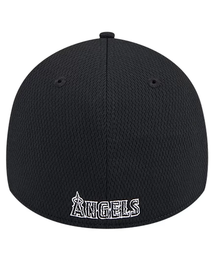 Мужская кепка New Era 39THIRTY Los Angeles Angels, черная