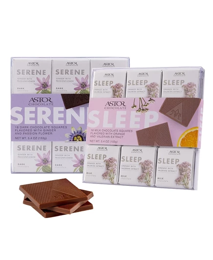 Шоколадный набор Astor Chocolate Herbal Duo, 36 шт, белый