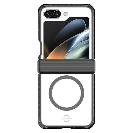 Чехол ITSkins Supreme_R Hinge MagSafe для Samsung Galaxy Z Flip5 черный