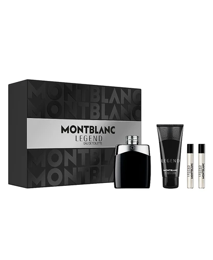Подарочный набор спреев для туалетной воды Legend от Montblanc из 4 предметов, без цвета
