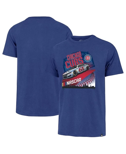 Мужская футболка '47 Brand Franklin, NASCAR x Cubs, синяя