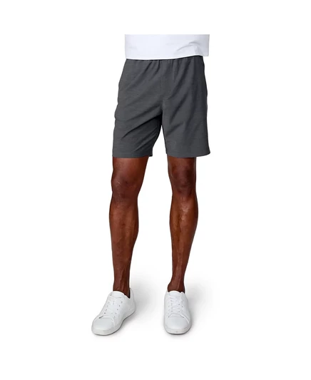 Короткие мужские шорты Free Country Free Country Mens Boardwalk, сплетенные из ткани для прогулок coal