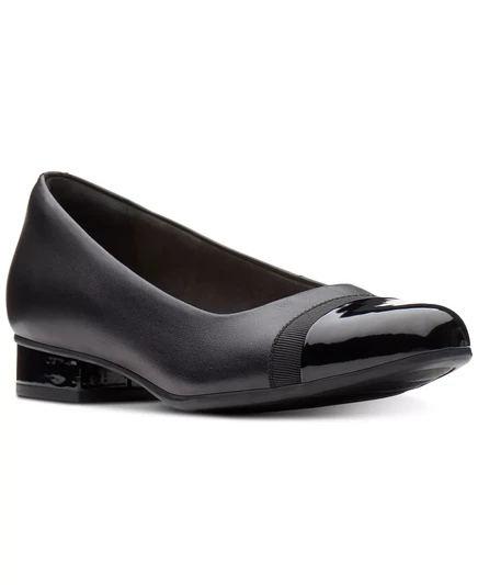 Женские балетки Clarks Juliette Monte, черные