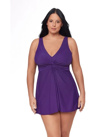 Женский купальник-платье Miraclesuit Marais, фиолетовый