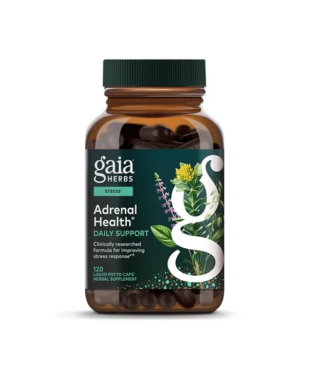 Добавка Gaia Herbs Adrenal Health Daily Support, 120 капсул