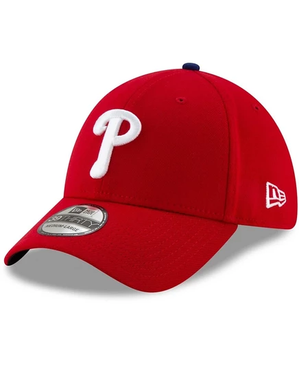 Мужская красная кепка Philadelphia Phillies Game Team Classic 39-го размера Flex red