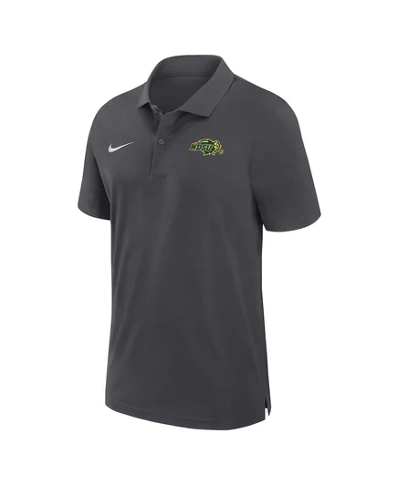 Спортивное поло Nike для мужчин Anthracite NDSU Bison 2024 Sideline Coachs Performance Polo anthracite
