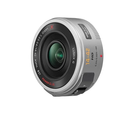 Объектив Panasonic Lumix G X Vario PZ 14–42 мм f/3.5-5.6, серый