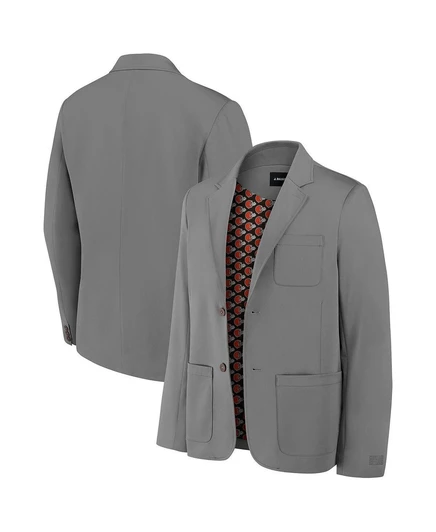 Мужской графитовый блейзер Cleveland Browns Man-In-Motion от J. Palmer graphite