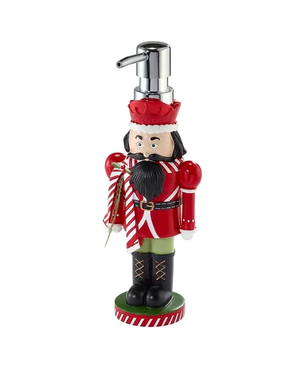 Дозатор для лосьона из смолы Avanti Peppermint Nutcracker