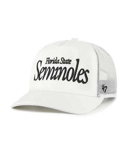 Унисекс кепка-тракер '47 Brand Florida State Seminoles, бежевая