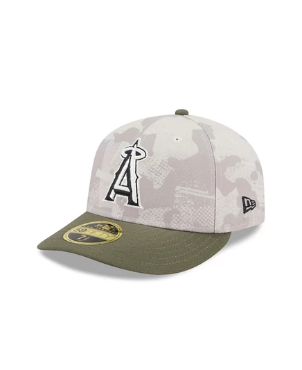 Мужская кепка New Era Los Angeles Angels 59FIFTY, коричневая