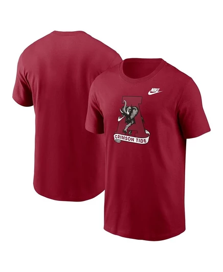 Мужская футболка Nike с логотипом Alabama Crimson Tide, красная