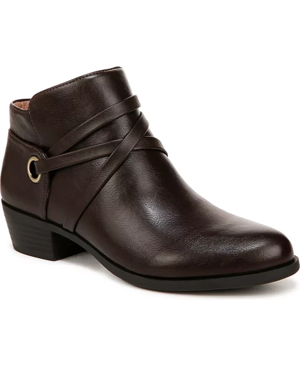  Ботильоны Amara в западном стиле dark chocolate faux leather