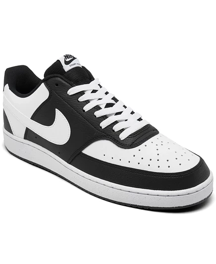 Мужские повседневные кроссовки Nike Court Vision Low от Finish Line черного цвета