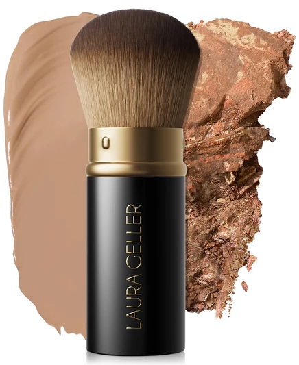 Laura Geller Beauty Выдвижной аэрограф Kabuki Brush белый