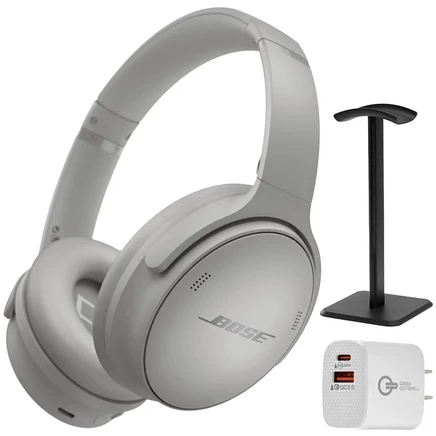 Беспроводные накладные наушники Bose QuietComfort с шумоподавлением, черные