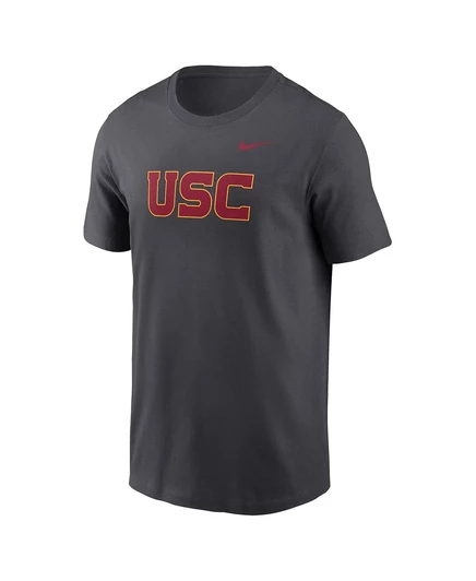 Мужская футболка Nike с надписью Anthracite USC Trojans Prime Time anthracite