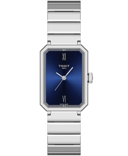 Женские часы Tissot SRV кварцевые, корпус 21,8 мм, синий