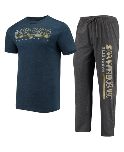 Мужской комплект Concepts Sport Marquette, меланж/синий