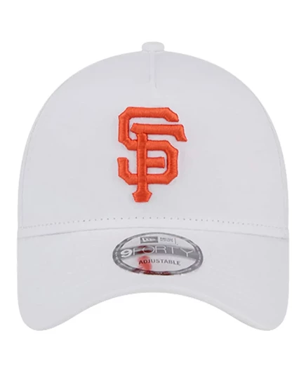 Мужская белая кепка San Francisco Giants TC A-образной формы с регулируемой длиной от New Era white