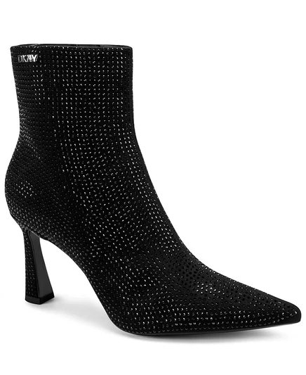 Женские ботильоны DKNY Cayden, черные со стразами