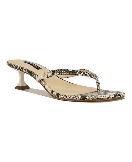 Женские босоножки Nine West Cruise, светлый змеиный принт