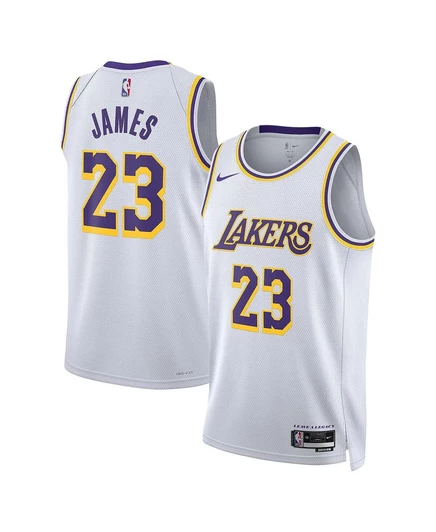 Унисекс баскетбольная майка Nike LeBron Swingman, белая