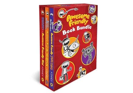 Набор книг Джеффа Кинни «Awesome Friendly»