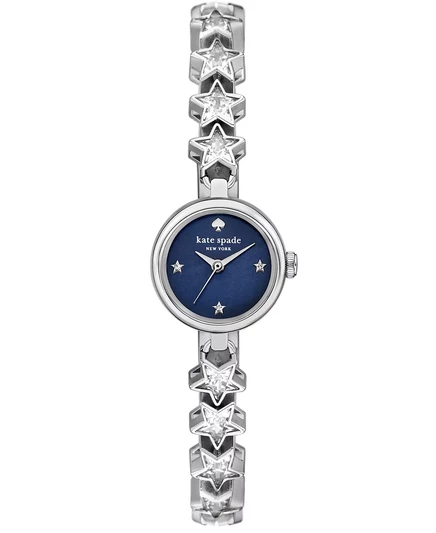 Женские часы-браслет Kate Spade New York Monroe серебристого цвета со звездой из нержавеющей стали, 20 мм silver-tone